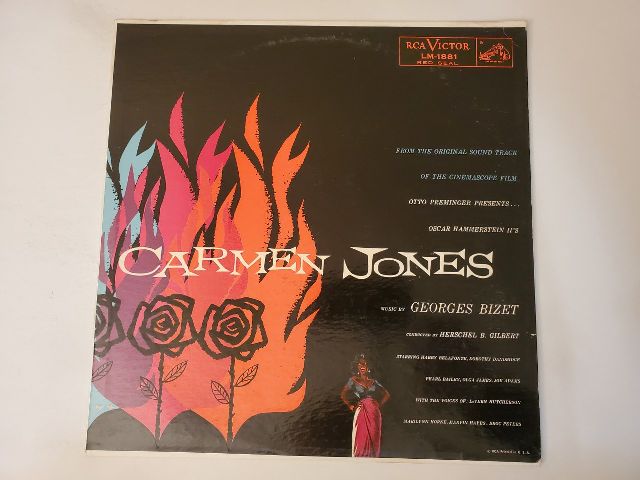 Georges Bizet Carmen Jones vinyl record
