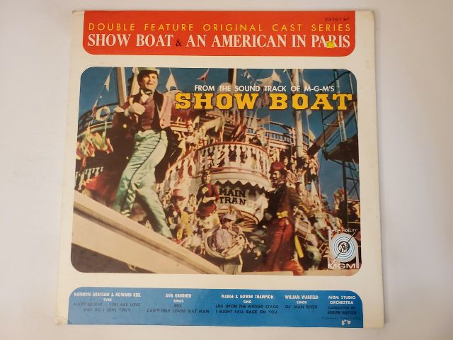 MGM Studio Orchestra Show Boat & An American in Paris (Double Feature Original Cast Series) vinyl record