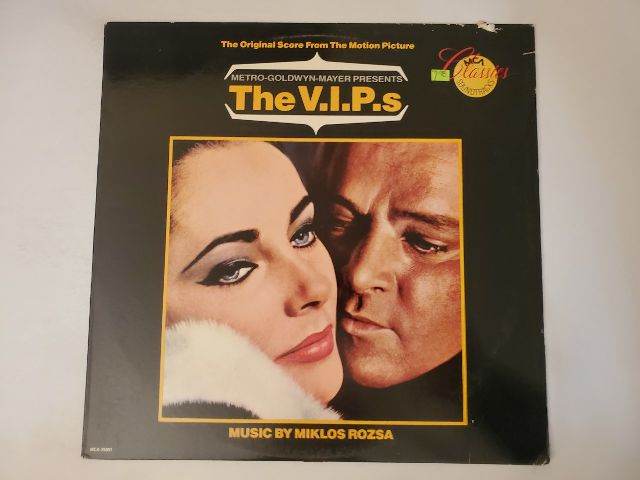 Mikl?s R?zsa The V.I.P.s (Original Score from the Motion Picture) vinyl record