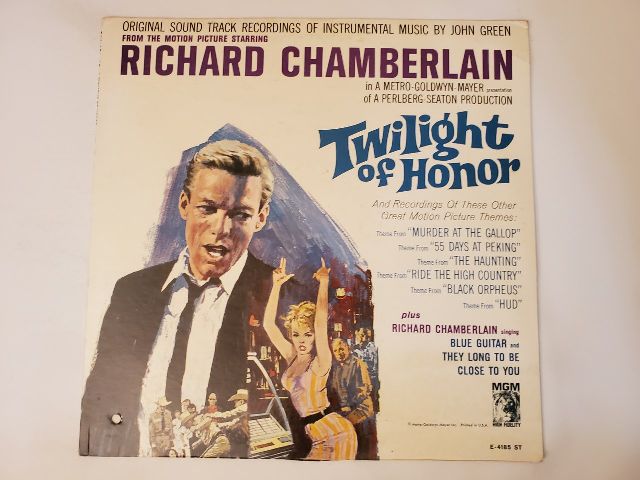 Richard Chamberlain Twilight of Honor vinyl record