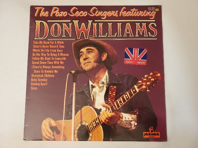 The Pozo Seco Singers featuring Don Williams Take My Hand For A While vinyl record