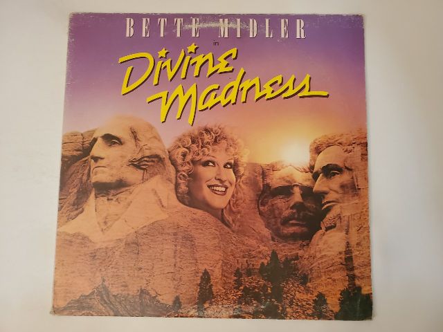 Bette Midler Divine Madness vinyl record