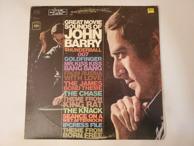John Barry Great Movie Sounds of John Barry vinyl record