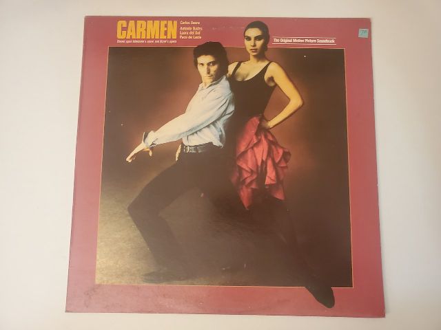 Carlos Saura, Antonio Gades, Laura del Sol, Paco de Luc?a Carmen - Original Motion Picture Soundtrack vinyl record