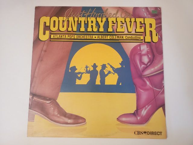 Atlanta Pops Orchestra Hooked on Country Fever vinyl record