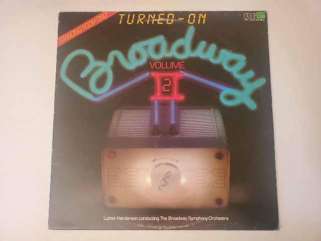 Luther Henderson conducting The Broadway Symphony Orchestra Turned-On Broadway Volume II vinyl record