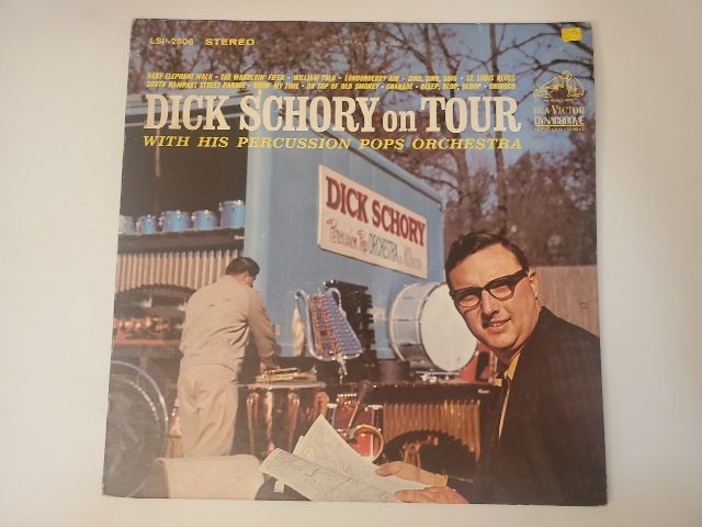 Dick Schory with His Percussion Pops Orchestra Dick Schory on Tour vinyl record