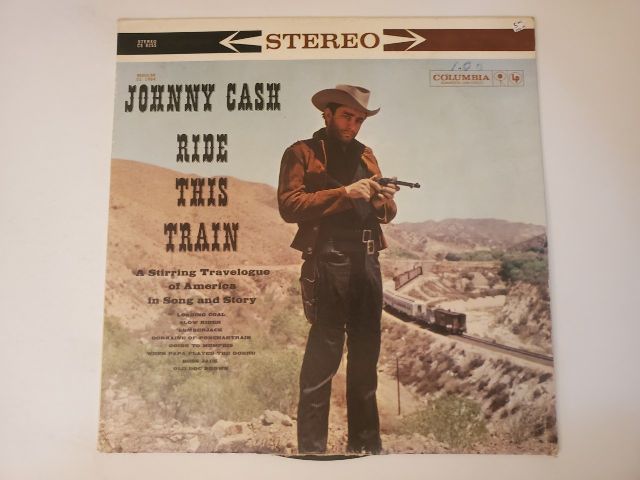 Johnny Cash Ride This Train vinyl record