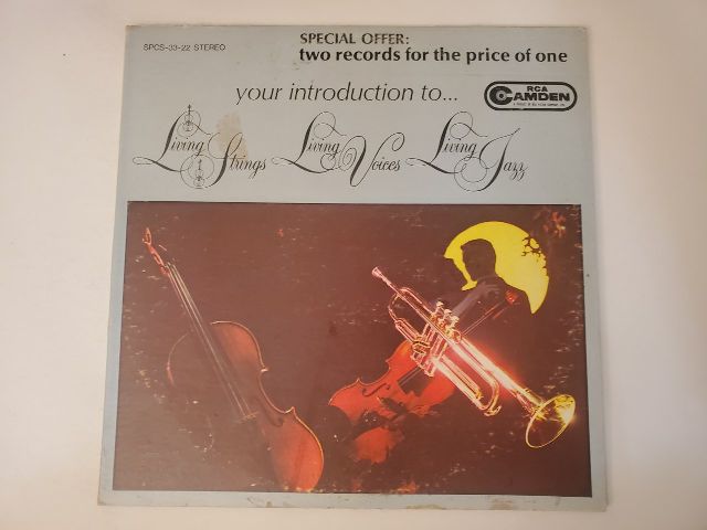 Living Strings, Living Voices, Living Jazz Your Introduction to... vinyl record