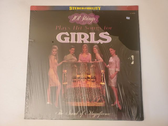 101 Strings Plays Hit Songs for Girls vinyl record