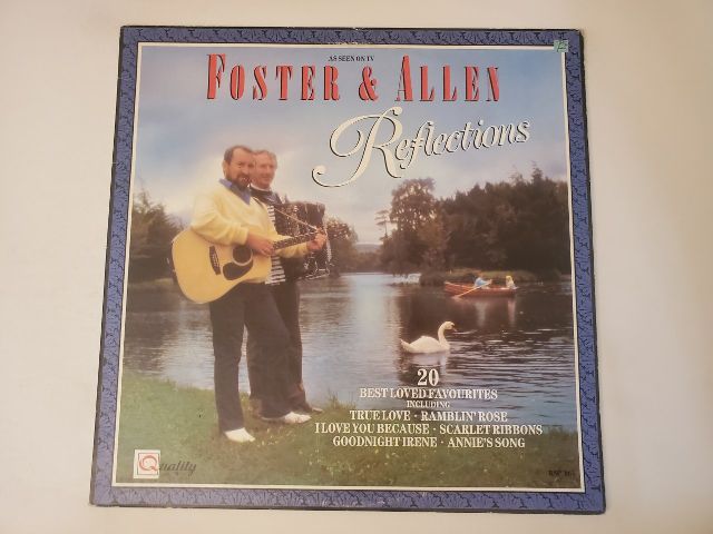 Foster & Allen Reflections vinyl record