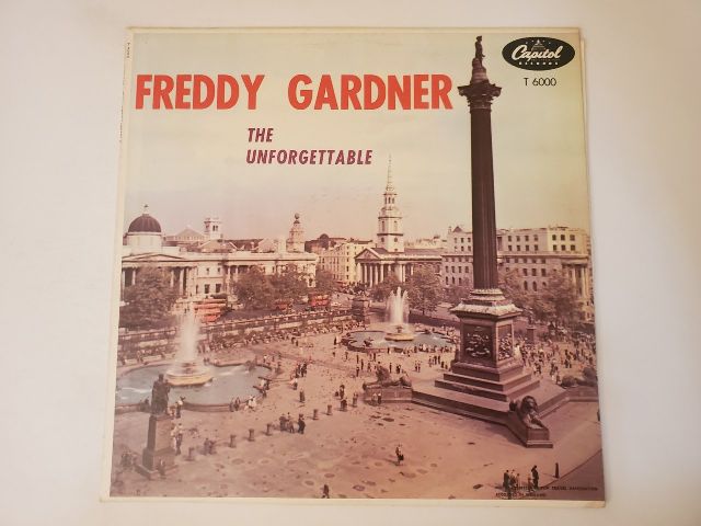 Freddy Gardner The Unforgettable vinyl record