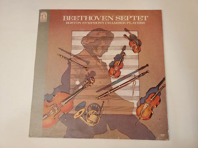 Boston Symphony Chamber Players Beethoven Septet vinyl record