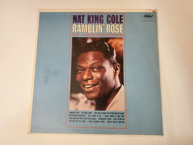 Nat King Cole Ramblin' Rose vinyl record