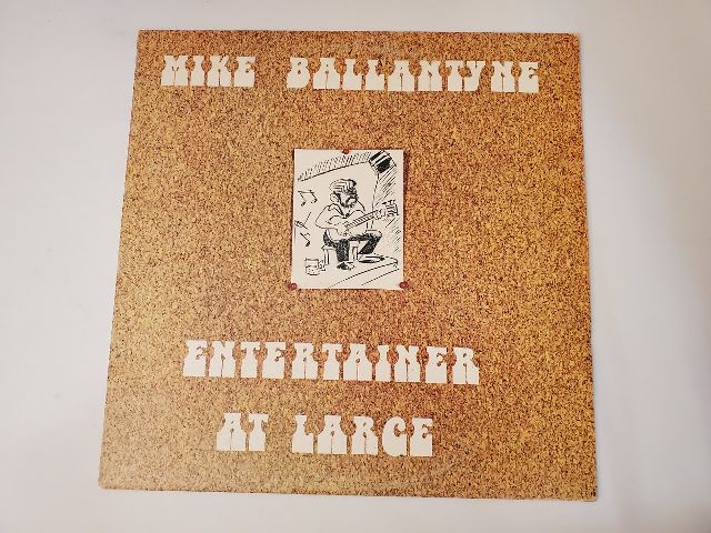 Mike Ballantyne Entertainer at Large vinyl record