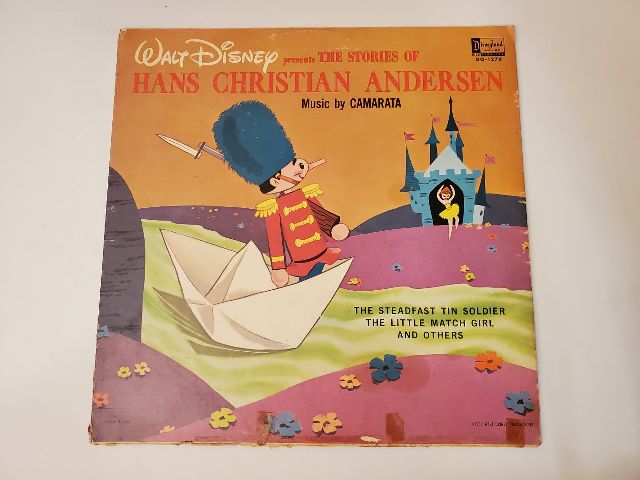 Camarata Walt Disney Presents The Stories of Hans Christian Andersen vinyl record