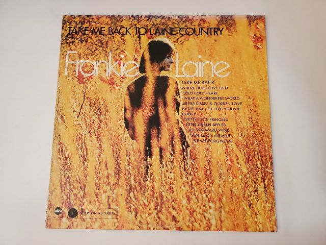 Frankie Laine Take Me Back to Laine Country vinyl record