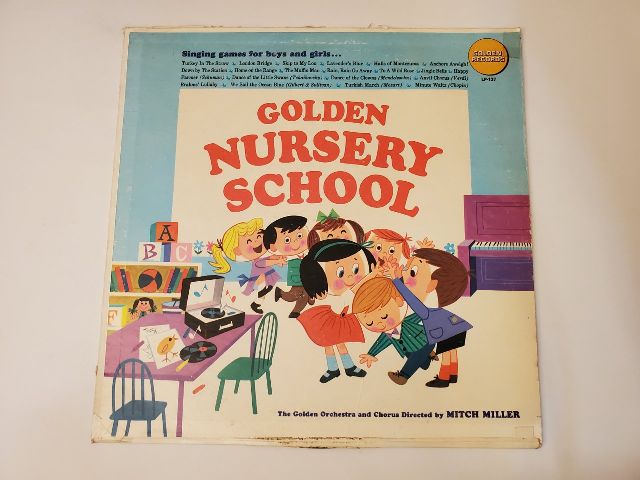 The Golden Orchestra and Chorus directed by Mitch Miller Golden Nursery School vinyl record