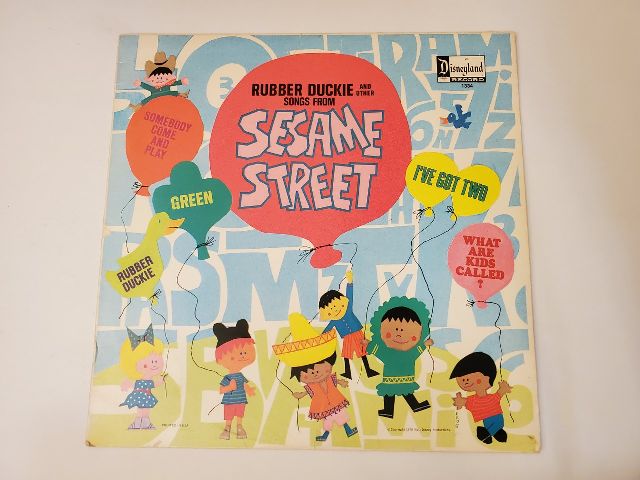 Various Artists Rubber Duckie and Other Songs from Sesame Street vinyl record