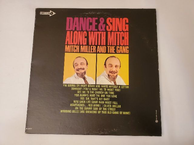 Mitch Miller and the Gang Dance & Sing Along with Mitch vinyl record