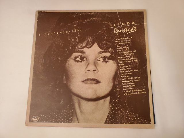 Linda Ronstadt A Retrospective vinyl record