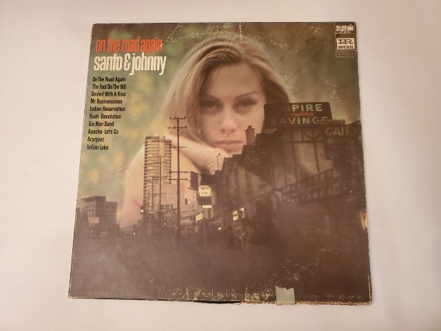 Santo & Johnny On the Road Again vinyl record