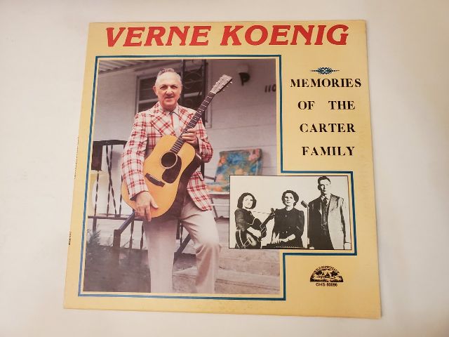 Verne Koenig Memories of the Carter Family vinyl record