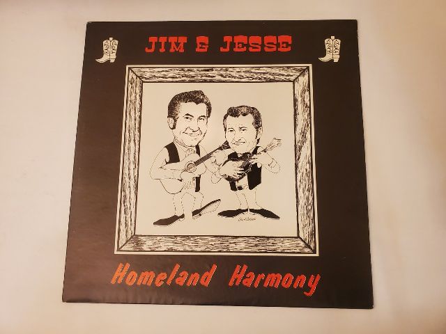 Jim & Jesse Homeland Harmony vinyl record