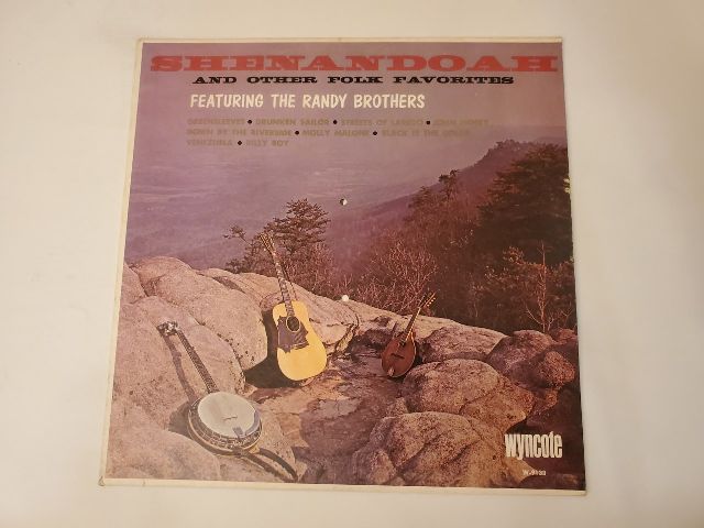 The Randy Brothers Shenandoah and Other Folk Favorites vinyl record