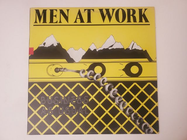 Men at Work Business as Usual vinyl record