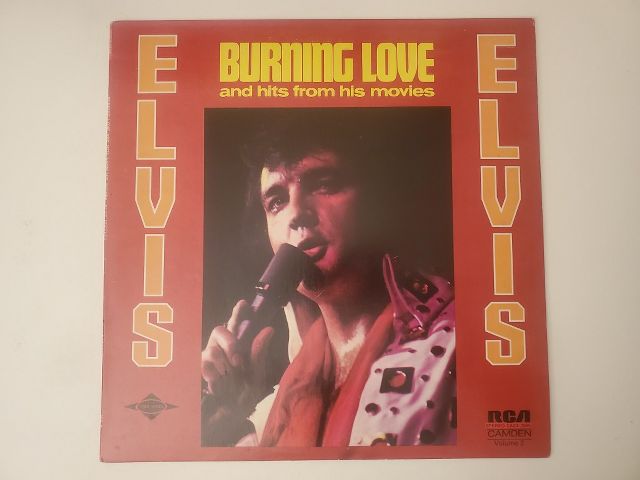 Elvis Presley Burning Love and Hits from His Movies vinyl record