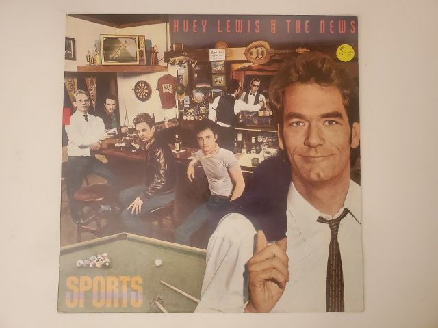 Huey Lewis and the News Sports vinyl record