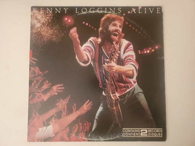 Kenny Loggins Alive vinyl record