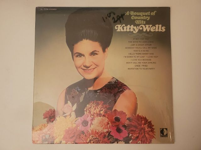Kitty Wells A Bouquet of Country Hits vinyl record
