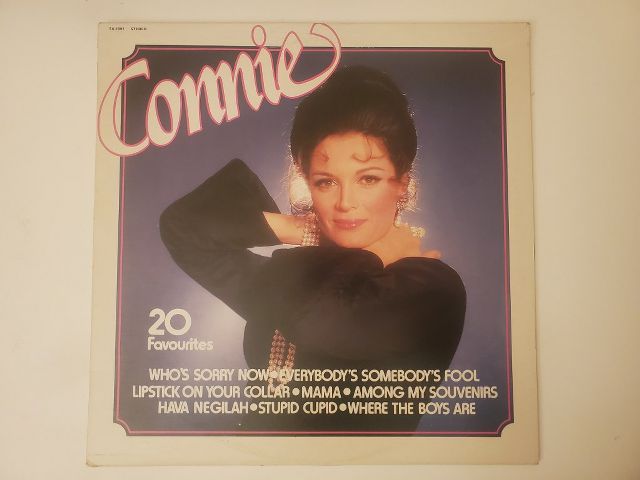 Connie Francis 20 Favourites vinyl record