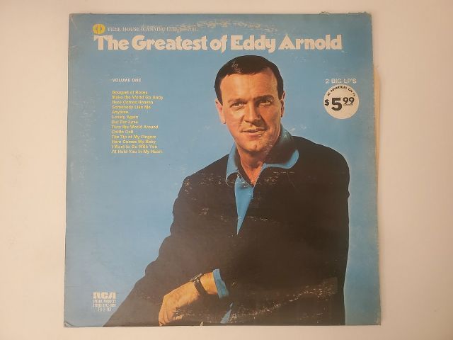 Eddy Arnold The Greatest of Eddy Arnold vinyl record