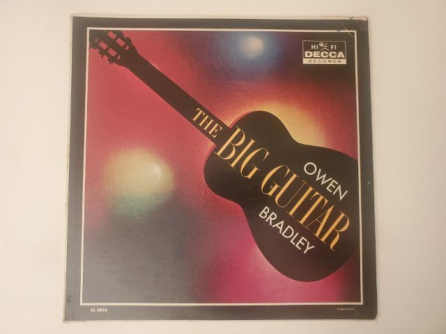 Owen Bradley The Big Guitar vinyl record