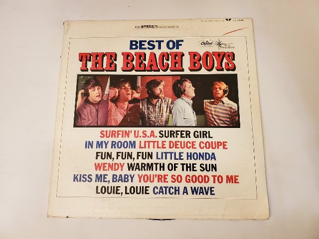 The Beach Boys Best of The Beach Boys vinyl record