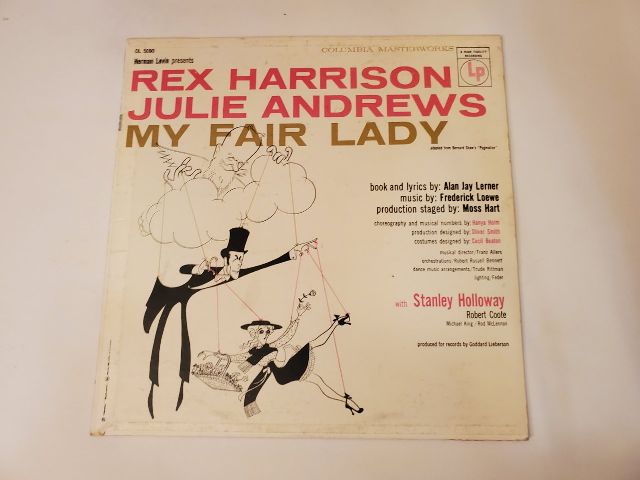Original Broadway Cast My Fair Lady vinyl record