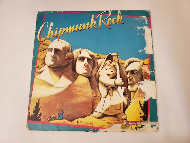 Alvin and the Chipmunks Chipmunk Rock vinyl record