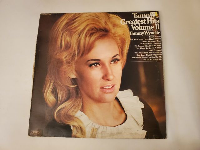 Tammy Wynette Tammy's Greatest Hits Volume II vinyl record