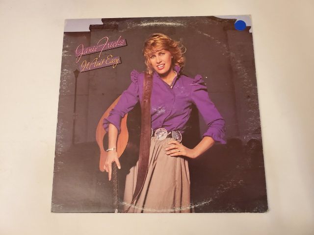 Janie Fricke It Ain't Easy vinyl record