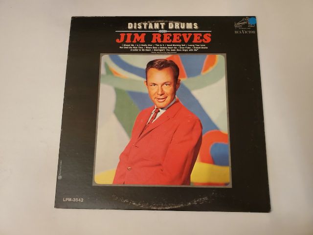 Jim Reeves Distant Drums vinyl record