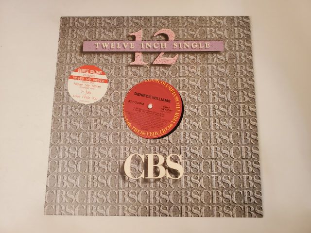 Deniece Williams Never Say Never vinyl record