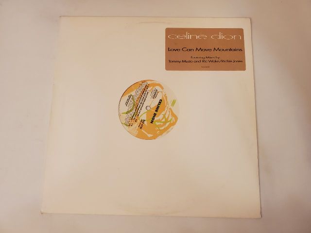 Celine Dion Love Can Move Mountains vinyl record