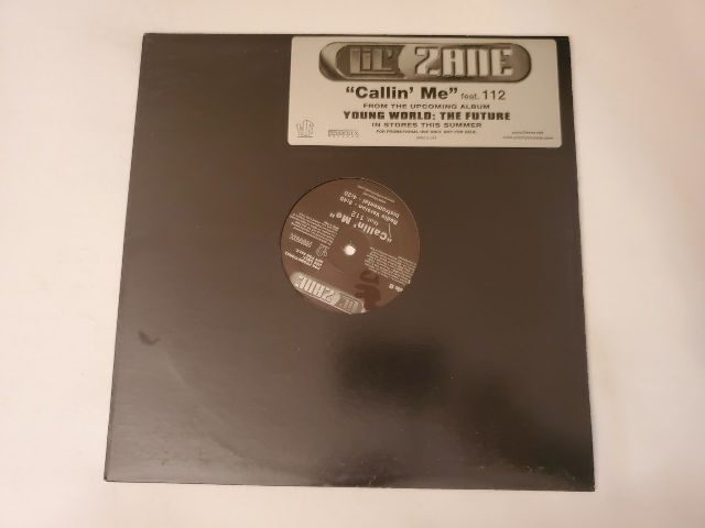 Lil' Zane Callin Me vinyl record