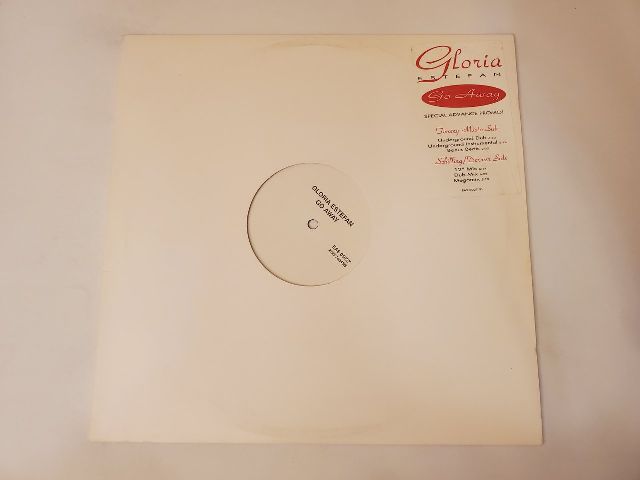 Gloria Estefan Go Away vinyl record