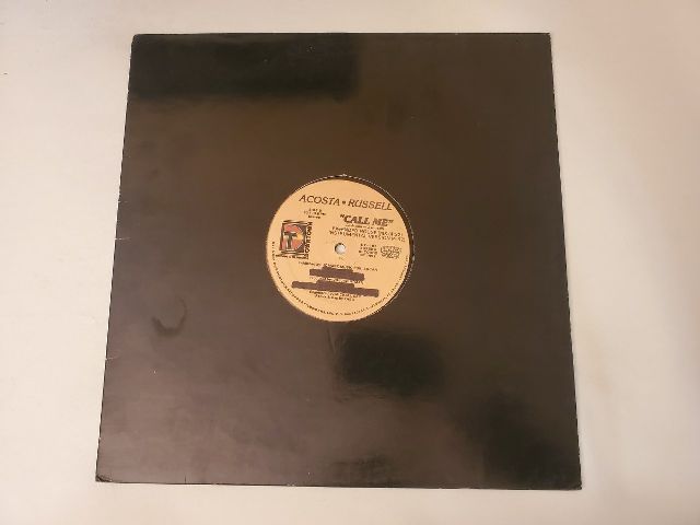 Acosta-Russell Call Me vinyl record