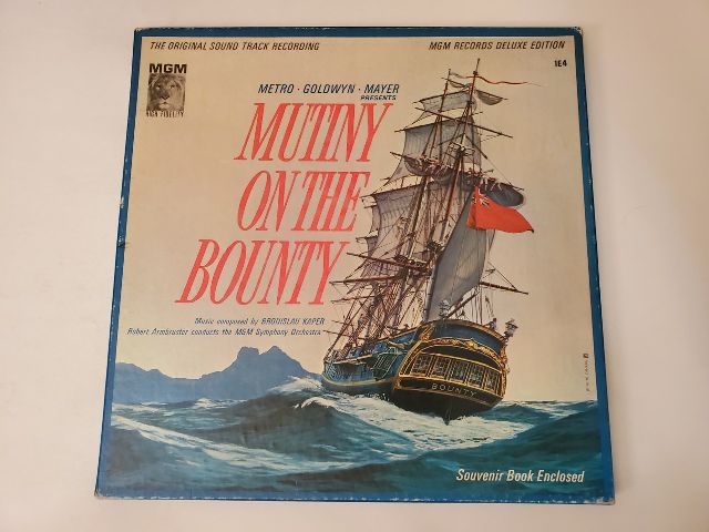 Bronislau Kaper Mutiny on the Bounty vinyl record