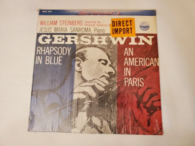 William Steinberg, Jesus Maria Sanroma Rhapsody in Blue / An American in Paris vinyl record